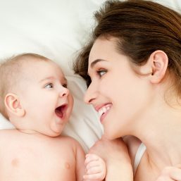 happy mother with baby mother with baby